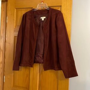 Womens wine jacket